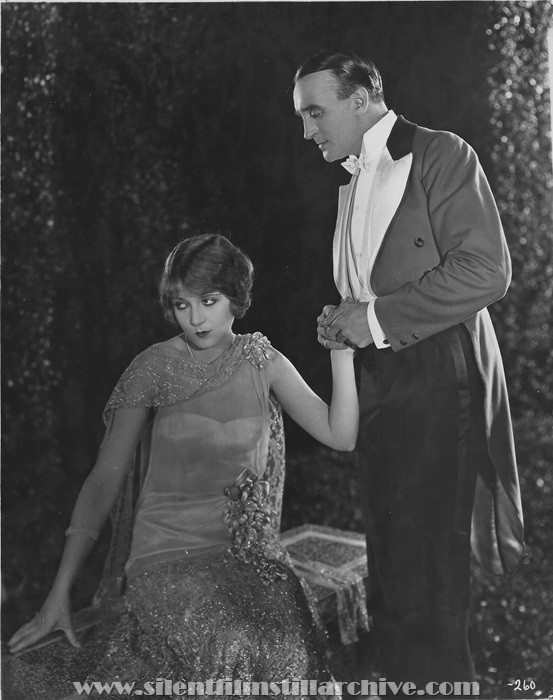Vilma Banky and Wyndham Standing in THE DARK ANGEL (1925)