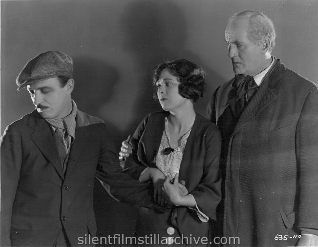 Raymond Griffith, David Torrence and Jaqueline Logan in THE DAWN OF A TOMORROW (1924)