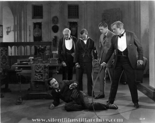 Alec B. Francis Hobart Bosworth, and Raymond Griffith in THE ETERNAL THREE (1923)