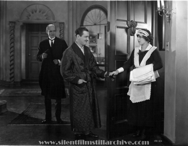 Charles West, Raymond Griffith and Marion Aye in THE ETERNAL THREE (1923)