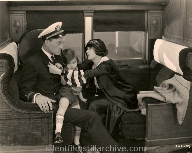 Conrad Nagel, Lassie Lou Ahern, and Renée Adorée in EXCUSE ME (1925)