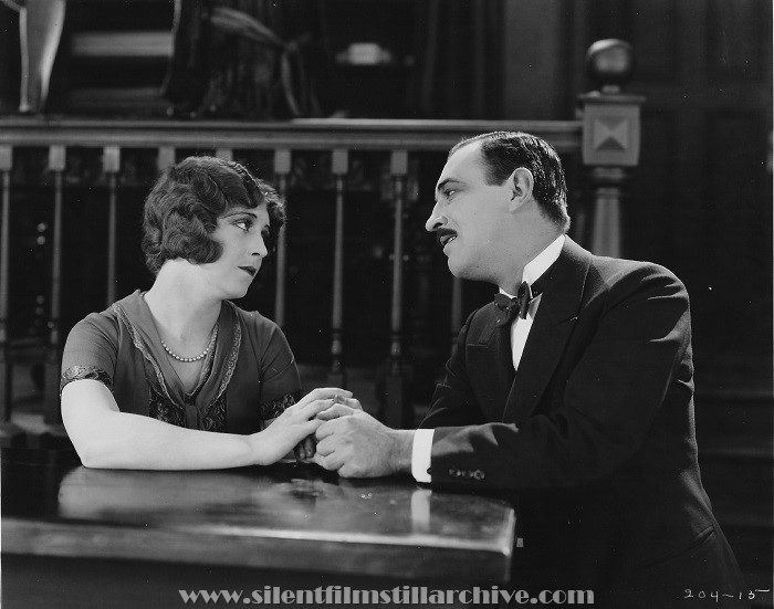 Eileen Percy and Raymond Griffith in FINE CLOTHES (1925)