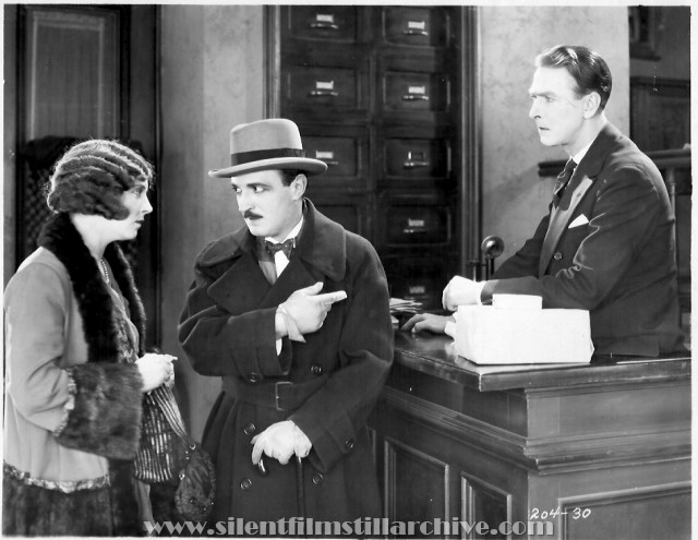 Eileen Percy, Raymond Griffith, and Percy Marmont in FINE CLOTHES (1925)