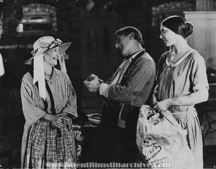George Beban and Mary Skurkoy in THE GREATEST LOVE OF ALL (1924)