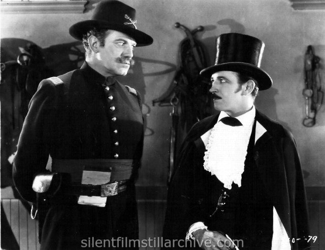 Montague Love and Raymond Griffith in HANDS UP! (1926)