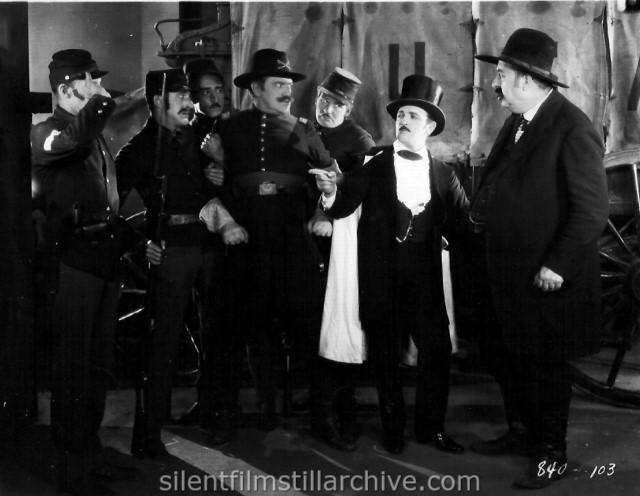 Montague Love, Raymond Griffith and Mack Swain in HANDS UP! (1926)