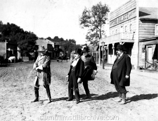 Raymond Griffith, Montague Love and Mack Swain in HANDS UP! (1926)