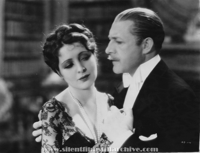 Billie Dove and Holmes Herbert in HER PRIVATE LIFE (1929)