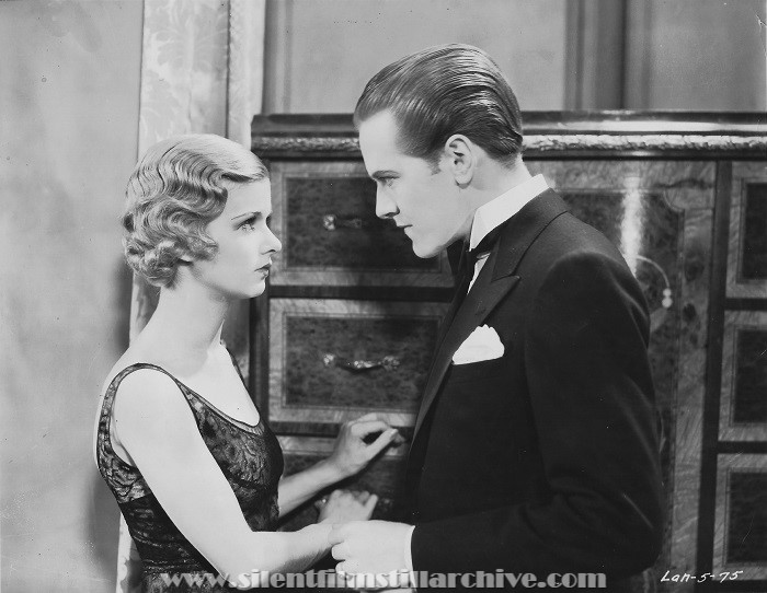 Joan Bennett and Hardie Albright in HUSH MONEY (1931).