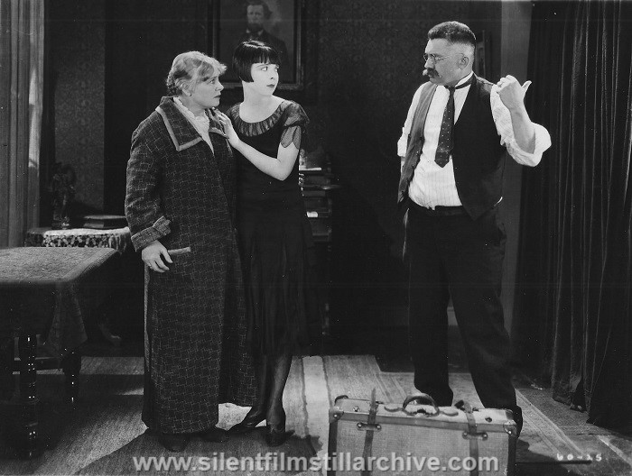 Bodil Rosing, Colleen Moore, and Jean Hersholt in IT MUST BE LOVE (1926)