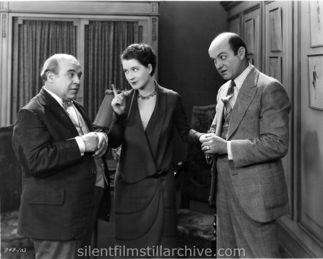 George Sidney, Norma Shearer and Tenen Holtz in THE LATEST FROM PARIS (1928)