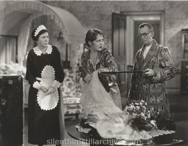 Billie Dove and Charles Sellon in THE MAN AND THE MOMENT (1929)