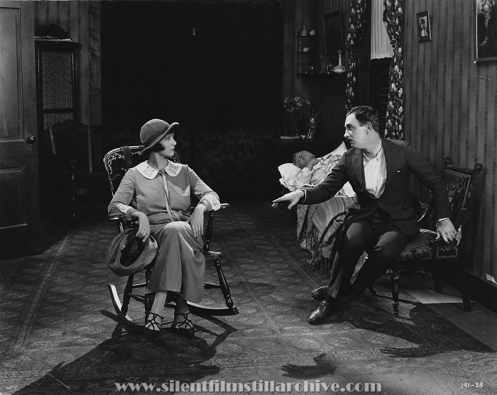 Raymond Griffith, Hobart Bosworth and Mae Busch in NELLIE THE BEAUTIFUL CLOAK MODEL (1924)