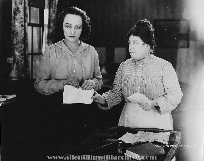 Pauline Frederick and Lydia Yeamans Titus in THE PEACE OF ROARING RIVER (1919)