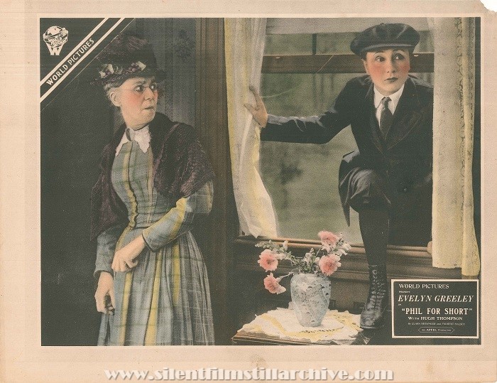 Ann Eggleston and Evelyn Greeley in PHIL FOR SHORT (1919)