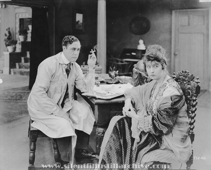 William Conklin and Dorothy Dalton in THE PRICE MARK (1917)