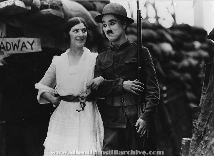 Charlie Chaplin in SHOULDER ARMS (1918)