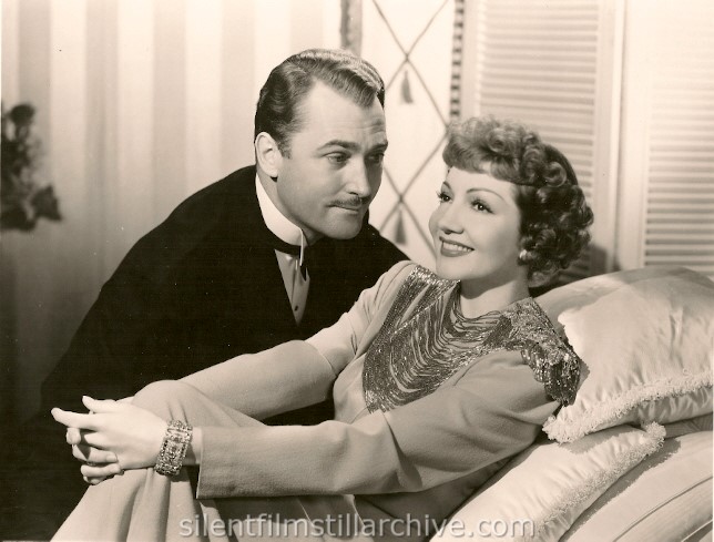 Brian Aherne and Claudette Colbert in SKYLARK (1941)
