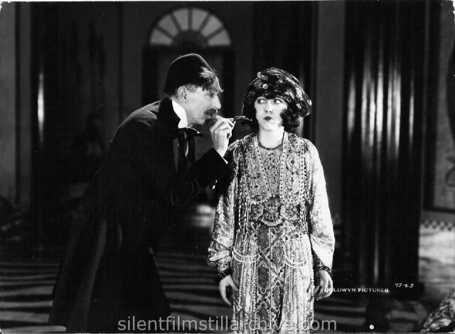 Tully Marshall and Mabel Normand in THE SLIM PRINCESS (1920)