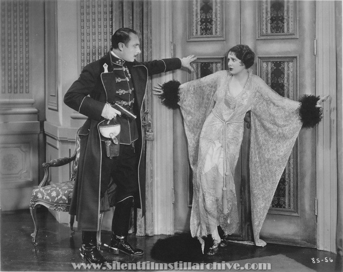 Armand Kaliz and Billie Dove in THE STOLEN BRIDE (1927)