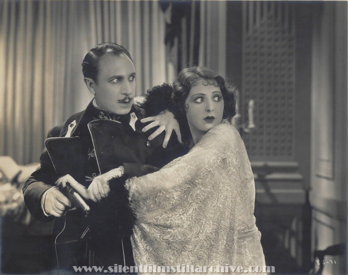 Armand Kaliz and Billie Dove in THE STOLEN BRIDE (1927)