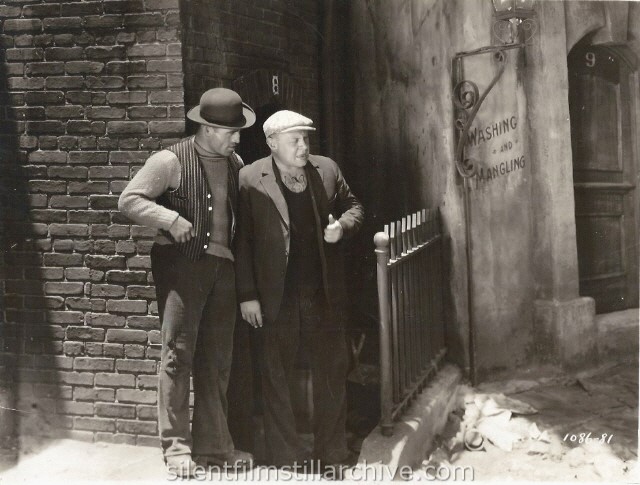 George Kotsonaros and Emil Jannings in THE STREET OF SIN (1928).