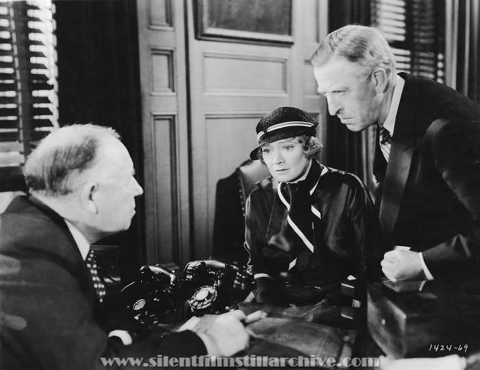 DeWitt Jennings, Marjorie Rambeau, and Edward Ellis in STRICTLY PERSONAL (1933)