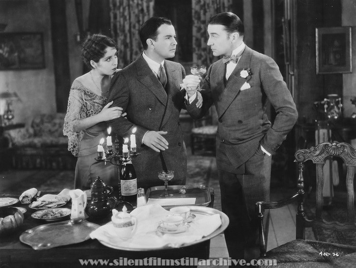 Billie Dove, Sidney Blackmer, and Clive Brook in SWEETHEARTS AND WIVES (1930)