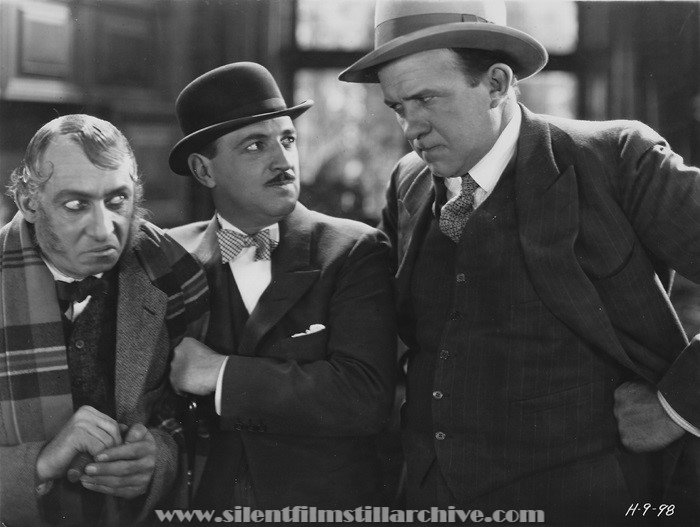 Raymond Hatton, Raymond Griffith, and Edgar Kennedy in TRENT'S LAST CASE (1929)