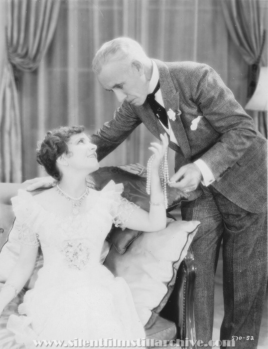 Florence Vidor and Lewis Stone in THE TROUBLE WITH WIVES (1925).