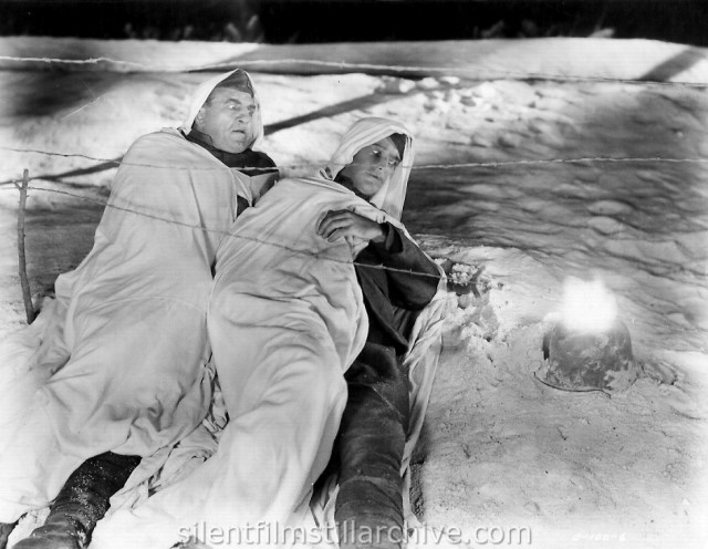William Boyd, and Louis Wolheim in TWO ARABIAN KNIGHTS (1927)