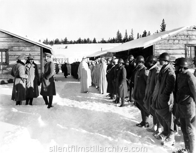 William Boyd and Louis Wolheim in TWO ARABIAN KNIGHTS (1927)
