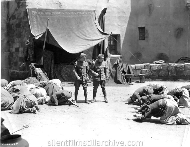 William Boyd and Louis Wolheim in TWO ARABIAN KNIGHTS (1927)