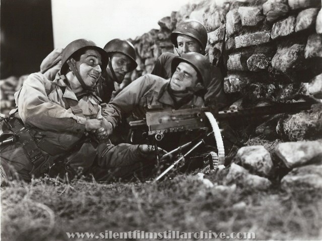 Richard Conte and George Tyne in A WALK IN THE SUN (1945).