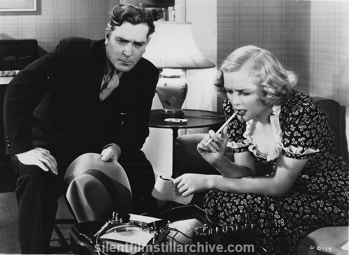 Selmer Jackson and Gloria Stuart in WANTED: JANE TURNER (1936)