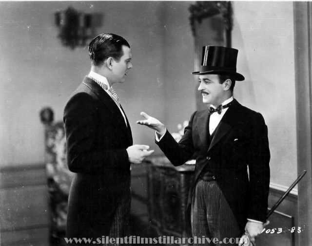 Hallam Coley and Raymond Griffith in WEDDING BILL$ (1927)