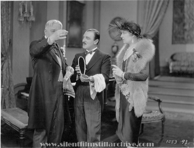 Tom Guise, Raymond Griffith and Vivian Oakland in WEDDING BILL$ (1927)