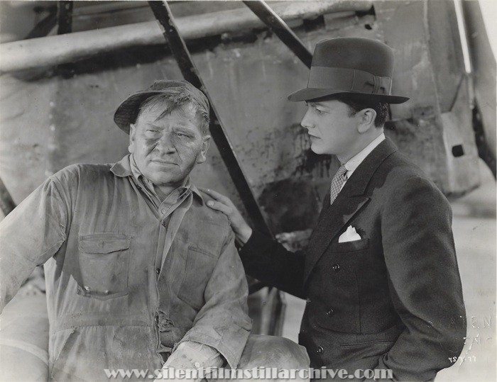 Wallace Beery and Robert Young in WEST POINT OF THE AIR (1935)