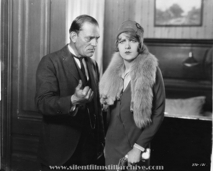 Lon Chaney, Sr. and Anita Page in WHILE THE CITY SLEEPS (1928)
