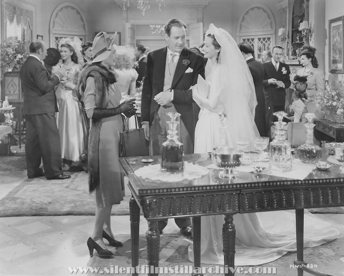 Ian Hunter and Margaret Lockwood in THE WHITE UNICORN (1947) [BAD SISTER]
