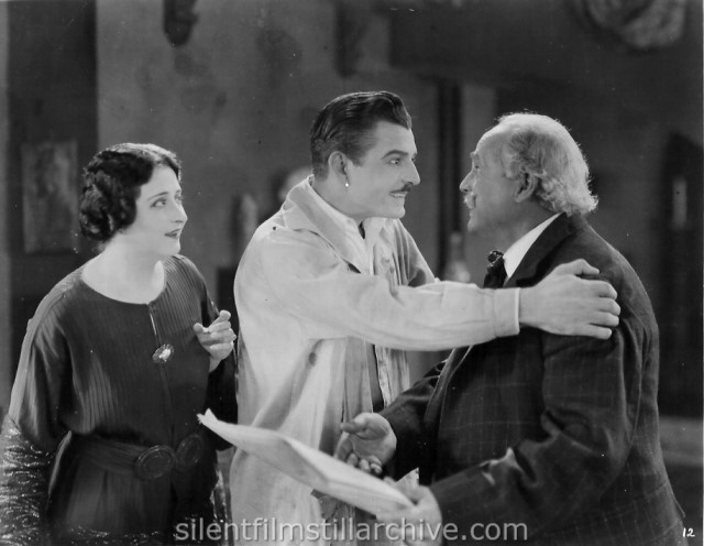 Clara Kimball Young and Lloyd Whitlock in WOMAN OF BRONZE (1923)
