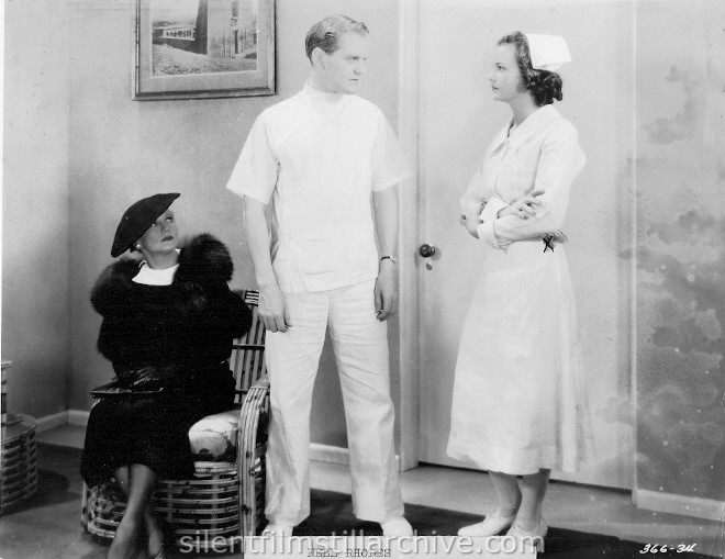 Minna Gombell, Hardie Albright, and Nell Rhodes in WOMEN MUST DRESS (1935)